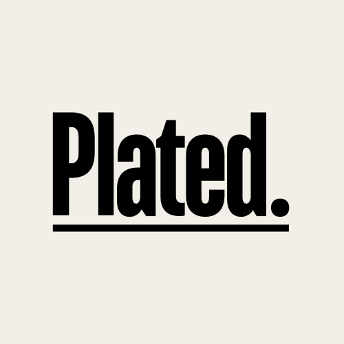 Plated logo